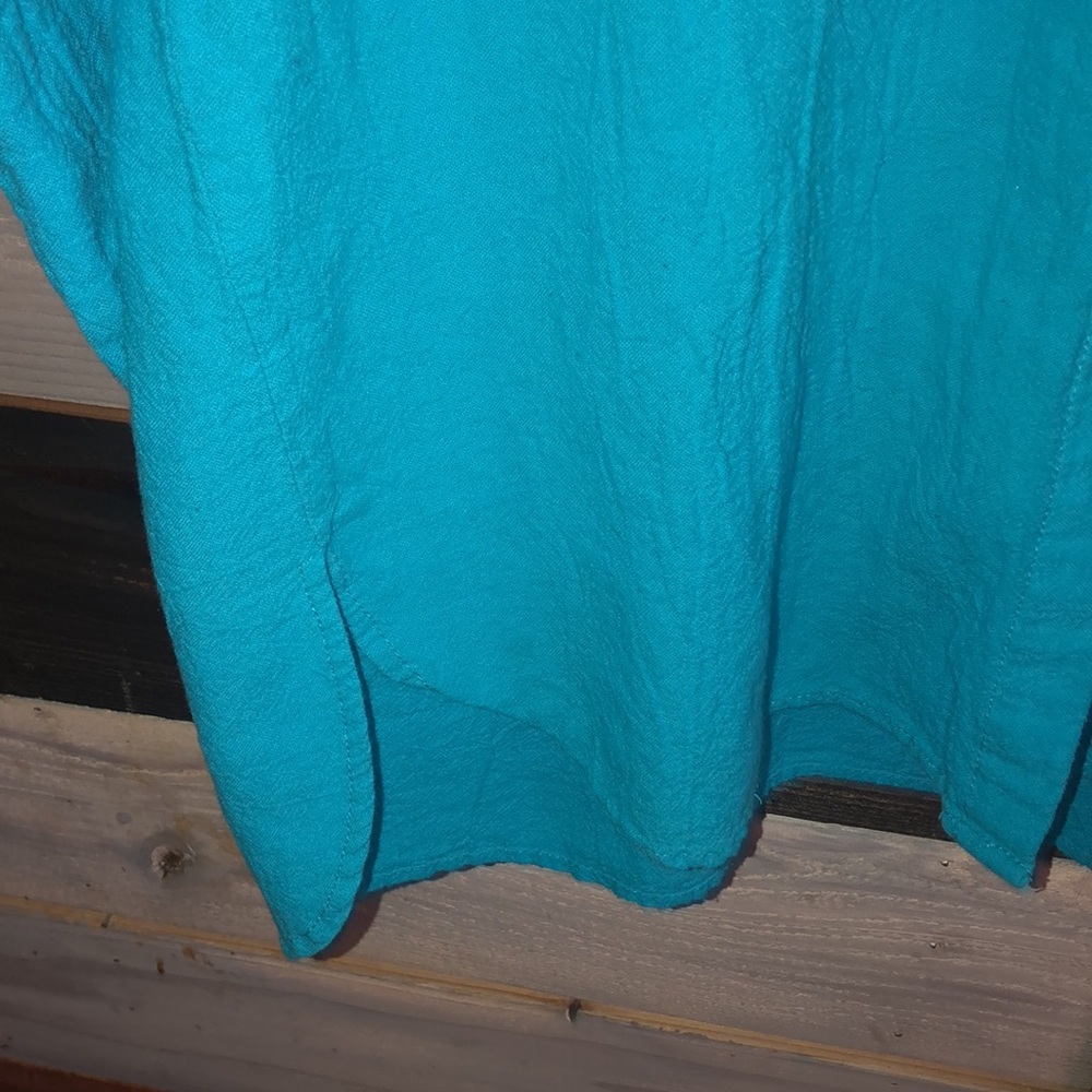 Cotton Button Down Blouse - Medium Size - image 7